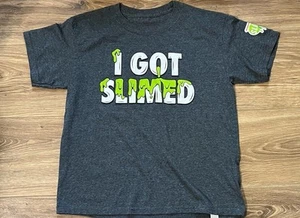 Nickelodeon I got Slimed size medium kid grey t-shirt - Picture 1 of 4