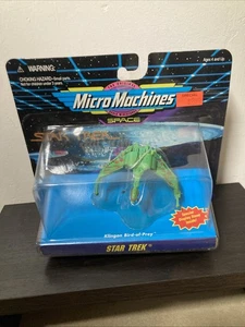 Star Trek 1995 Original Micro Machines Mini Space Klingon Bird Of Prey - Bild 1 von 7