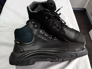 Steitz Secura GTX Stiefel Gr. 10,5 schwarz Stahlkappe einmal getragen Arbeit Hüpfburg Freizeit - Bild 1 von 8