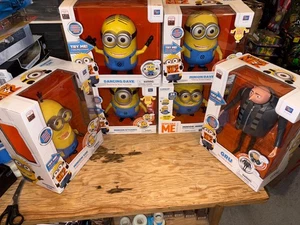 Despicable Me 2 Thinkway Toys Minion Tim & Dave & Stuart & Jerry & Gru Neu - Bild 1 von 12