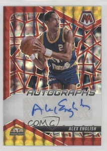 2024-25 Panini Mosaic Auto Mosaic Choice Prizm Alex Inglés #AM-ALX Auto Salón de la fama - Imagen 1 de 3