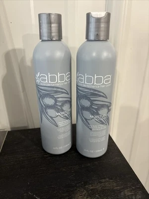 ABBA Moisture Shampoo 8 oz & Moisture Conditioner 8 oz  Set New - Image 1 of 4