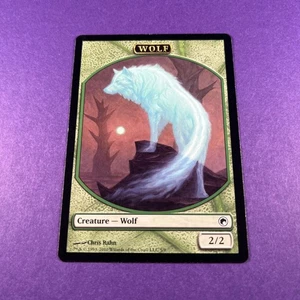Wolf Token Scars of Mirrodin MTG Magic The Gathering Sammelkarte TCG - Bild 1 von 6