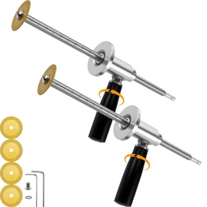 Innenrohrschneider für PVC-Rohr, 2-tlg Rohrschneider Werkzeug Set mit Diamantkörnung... - Bild 1 von 7