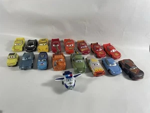 Disney Pixar Cars Lot Of 17 Lightweight Plastic Cars Plane Truck - Picture 1 of 8