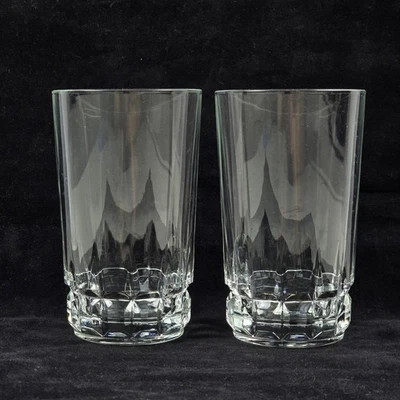 Cristal DArques Durand Chantelle Gafas Highball 14oz Transparente Juego de 2 Usadas en Excelente Condición Foto 1 de 4