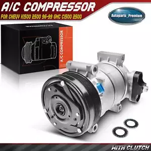 A/C Compressor w/ HT6 Compressor for Chevy Tahoe C1500 K1500 1996-1999 GMC Yukon - Picture 1 of 9