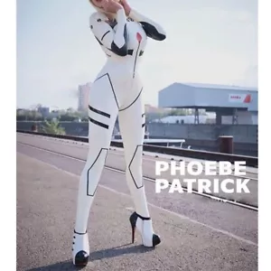 Custodia in gomma lattice corpo intero catsuit in lattice stretto club di abbigliamento congiunto cosplay - Foto 1 di 9