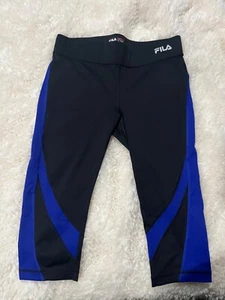 Fila leggings compression women size small black - Picture 1 of 2