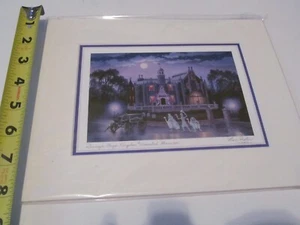 HAUNTED MANSION LARRY DOTSON DISNEY DRUCK 2018 HANDSIGNIERT 8" X 10" - Bild 1 von 3