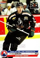 2003-04 AHL Top Prospects #13 Ryan Kesler