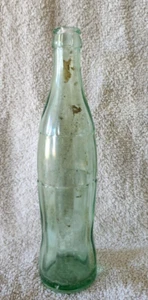 Vintage St. Charles IL Illinois Coca-Cola bottiglia di soda verde vecchia 9 3/4 pollici - Foto 1 di 4