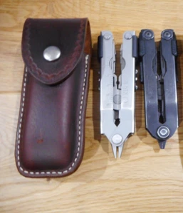 Gerber MP600 or Diesel multi tool leather sheath. Tooled. Sheath only. - Picture 1 of 10