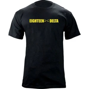 US Army Special Forces Medical MOS 18 Delta Eighteen Delta 18D Veteran T-Shirt - Picture 1 of 6