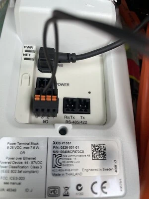 AXIS P1357-E Network Camera - Color, Monochrome - CS Mount 0530-001 Exceptional  - Image 1 of 4