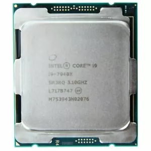 Intel Core i9-7940X CPU X-series Processor19.25M Cache up to 4.30 GHz FCLGA2066 - Picture 1 of 1