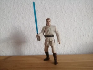 Star Wars Figur Obi Wan Kenobi Hasbro 2011 - 3,75" mit Waffe - Bild 1 von 2