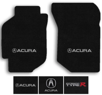 Alfombrillas con logotipo de alfombra Lloyd de 2 piezas para Acura Integra 1986-1989 - hatchback de 3 puertas Foto 1 de 4