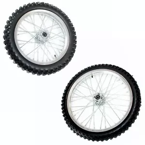 21 Inch Front 18 inch Rear Wheel Rim Tyre Tire PIT Trail Dirt Bike MX Motorcross - Picture 1 of 10