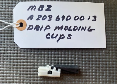 Clip de moldeo por goteo Mercedes-Benz - #A 203 690 00 13 - Se adapta a MBZ Clase R & C Foto 1 de 3