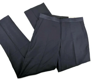 Ryan Seacrest Distinction Mens Pant sz 30x30 Blue Wool Slim Fit Tux Trouser NWT - Picture 1 of 9