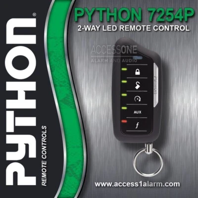 NEW Python 7254P 2-WAY LED Replacement Remote Control EZSDEI7251 - Image 1 of 4