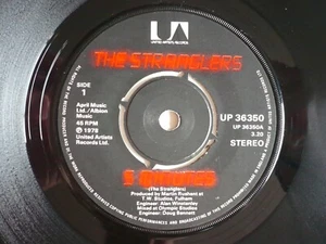 The Stranglers 5 Minutes 7" Vinyl UK 1978 United Artists 1st Press Punk Single - Imagen 1 de 8