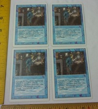 Magical Hack revised X4 Magic the Gathering MTG NICE! CCG