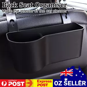 Cup Bottle Holder Phone Mount Headrest Car Back Seat Organizer Storage Box VIC - Picture 1 of 10