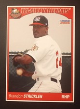 2005 Tri-City ValleyCats Brandon Stricklen #18