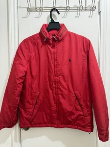 Neu mit Etikett Polo Ralph Lauren Herren ROT Softshelljacke GRÖSSE MEDIUM - Bild 1 von 7