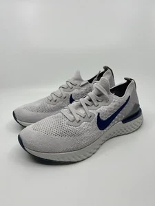 ♻️✅Nike Epic React Flyknit Para hombres Talla 8.5 Zapato para Correr Gris Tenis AQ0070-14 - Imagen 1 de 6