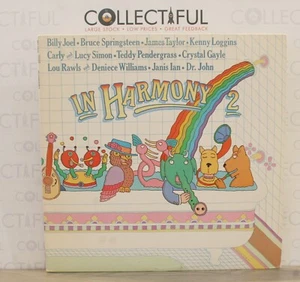 IN HARMONY 2 - BRUCE SPRINGSTEEN, BILLY JOEL, DR. JOHN & MORE *PROMO* 1981 LP🔥 - Imagen 1 de 2