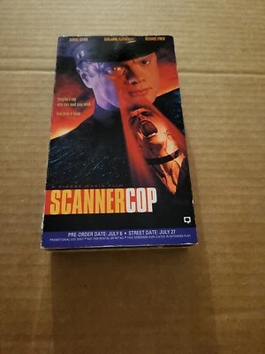 Scannercop Promo VHS Sci-Fi Horror Rare Scanners Scanner Cop Video - Image 1 of 4