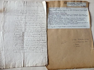 1639 Lettre autographe du gaspard de coligny duc de chatillon marechal de France - Bild 1 von 4