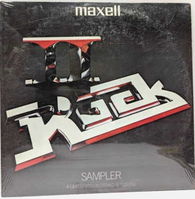 The Maxell Rock II Sampler Vinyl LP 1980 Maxell – DPL 1-0466 Sealed - Image 1 of 2