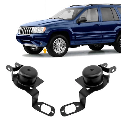 Soporte de resorte helicoidal inferior delantero izquierdo y derecho para Jeep Grand Cherokee 1999-2004 Foto 1 de 4