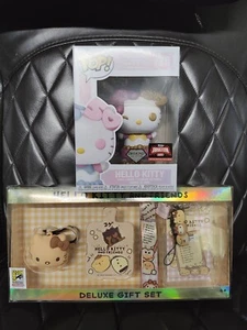 Sanrio 50th Anniversary Hello Kitty #75 Diamond Funko & Monogram Set SDCC 23 🔥 - Picture 1 of 14