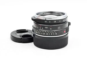 Voigtlander Nokton Classic 35mm f1.4 II SC Lens VM Leica M Mount #229 - Picture 1 of 9