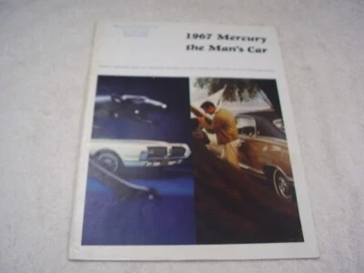 Mercury 1967 folleto grande original envío gratuito ciclón marqués cometa 47 PGS Foto 1 de 4