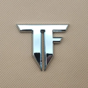 Metal Silver Car Emblem Transformers TF Logo Decal Sticker Fender Badge Decal - Bild 1 von 5