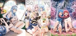 Hololive Charaktere KUNSTBUCH ""Sole Live 1 bis 3"" Doujinshi Neu - Bild 1 von 13