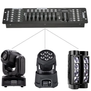HOLDLAMP 192CH DMX Stage Lighting Console Controller Desk DJ Disco Party Light - Picture 1 of 10