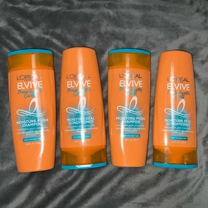 4 L'OREAL PARIS ELVIVE DREAM LENGTHS CURLS SHAMPOO & CONDITIONER - Picture 1 of 1