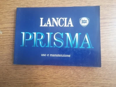 lancia prisma libretto libro manuale uso e manutenzione book owners livret - Immagine 1 di 4