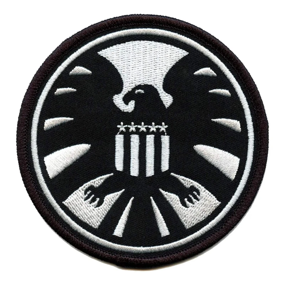Marvel Comics Shield Insignia Symbol Logo Iron-on Patch 61001MV