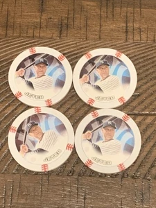 Derek Jeter 2014 Topps MLB Chipz Yankees estilo póker béisbol 4 fichas - Imagen 1 de 3