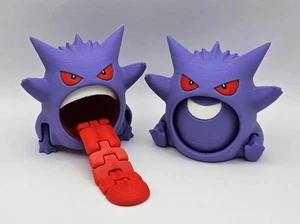 Articulated Gengar, Flexi Toy, 3D Printed - Picture 1 of 93