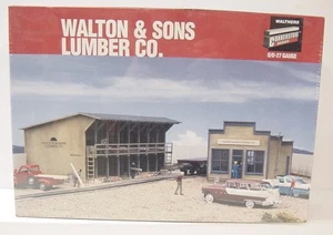 Walthers 933-3313 O Scale Walton and Son's Lumber Co. Model Building Kit - Picture 1 of 1