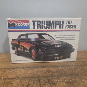 Monogram Triumph TR7 RACER Model Kit 1/24 1/25 1978 Bausatz #2111 Minor Assembly - Bild 1 von 14